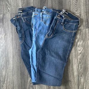 Fashion Nova size 7 jeans bundle